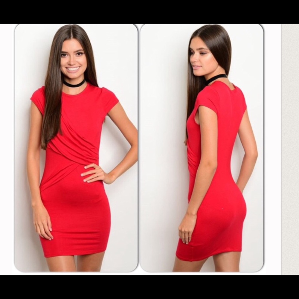 Red Mini dress